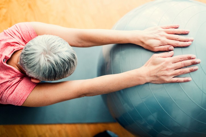 Exercising when at home
